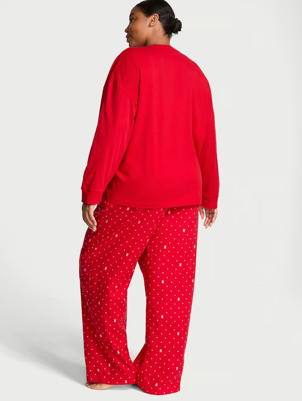 Піжамний комплект від Victoria's Secret - Flannel Long-Sleeve Tee-Jama Set