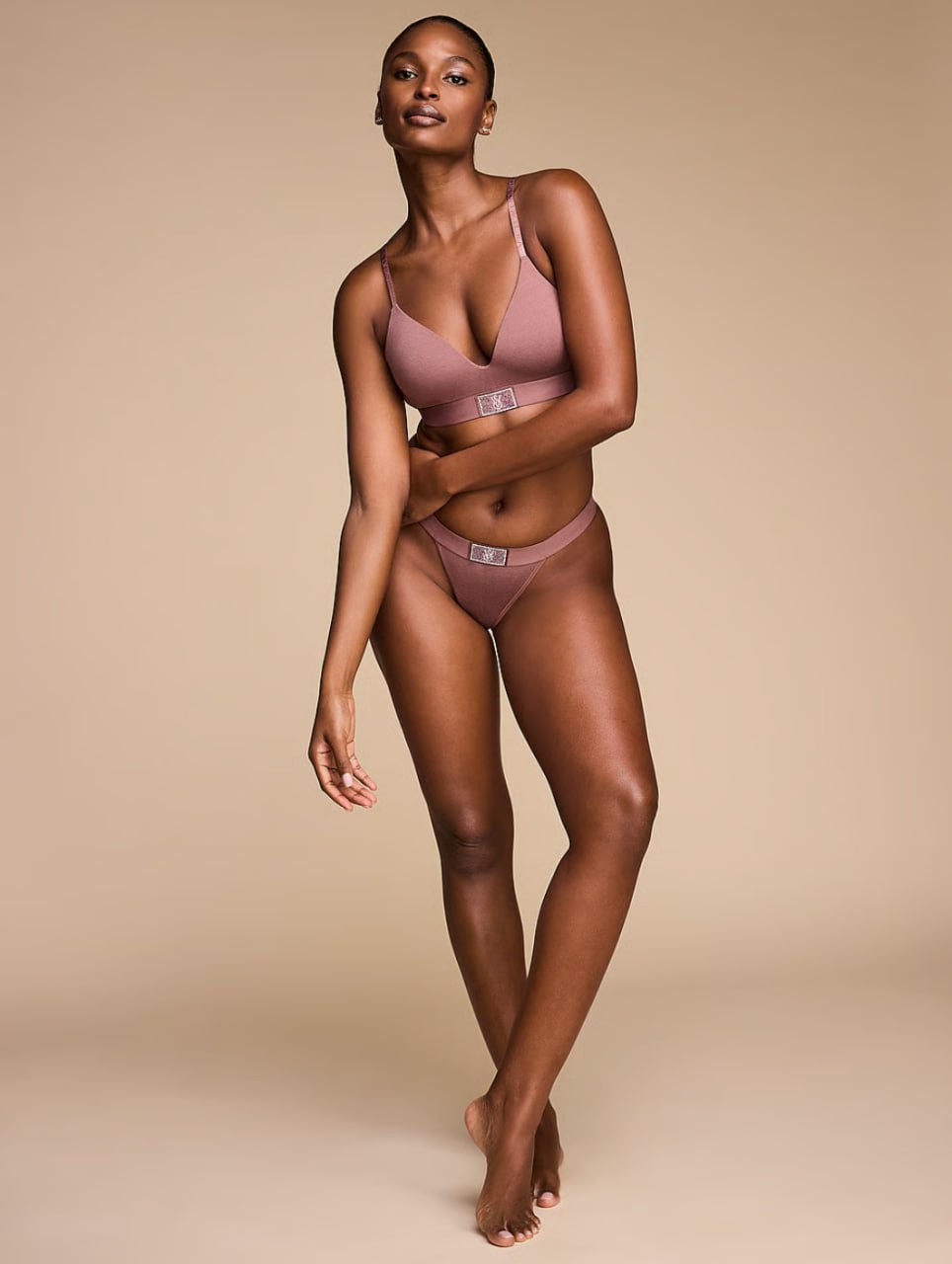 Безшовний бюстгальтер від Victoria’s Secret - Shine Patch Lightly Lined Wireless Bra