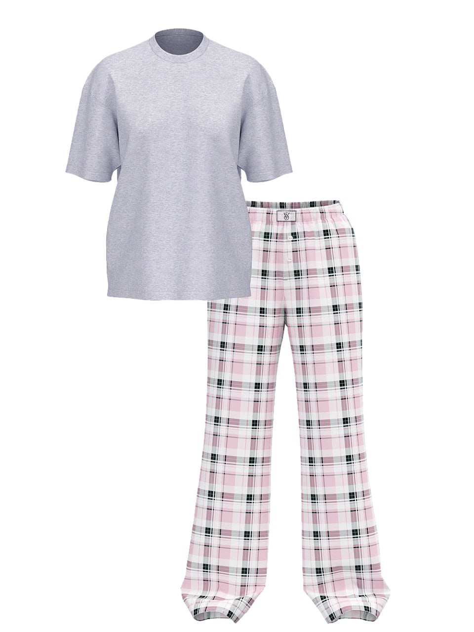 Піжама від Victoria's Secret - Flannel Jogger Tee-jama set