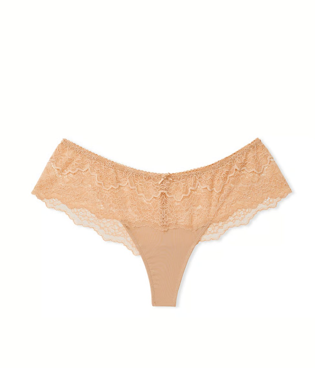 Мереживні стрінги Victoria’s Secret - Lace Trim Hipster Thong Panty