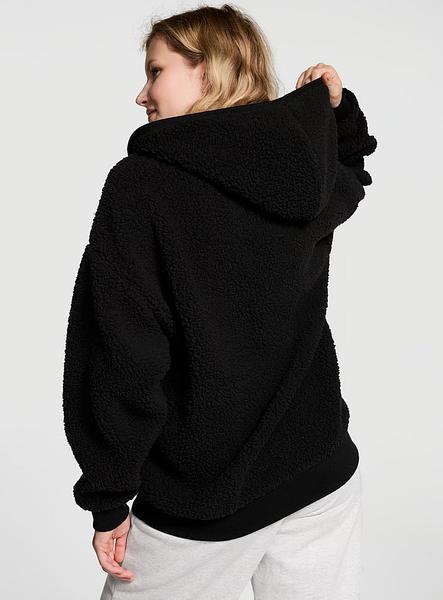 Пухнастий худі від PINK - Cozy Fleece Pullover Hoodie зображення