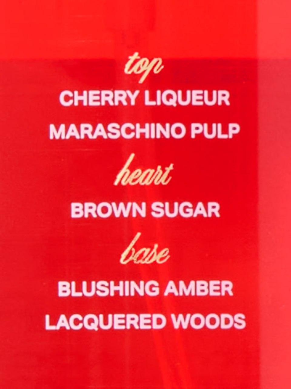 Міст для тіла Cherry Desire від Victoria's Secret