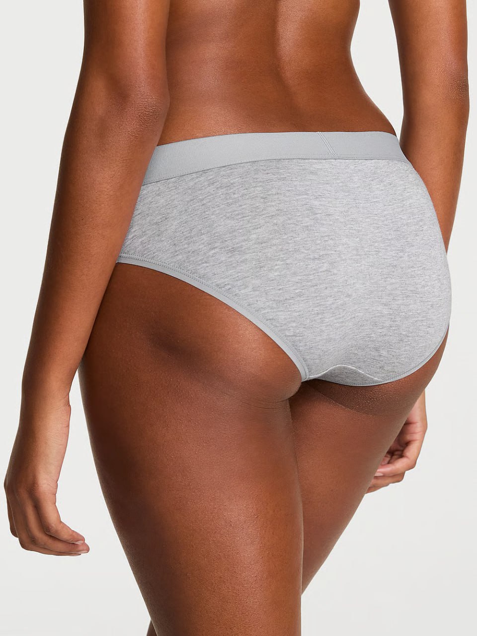 Трусики з блискучим логотипом від Victoria’s Secret - Logo Cotton Shine Patch Hiphugger Panty