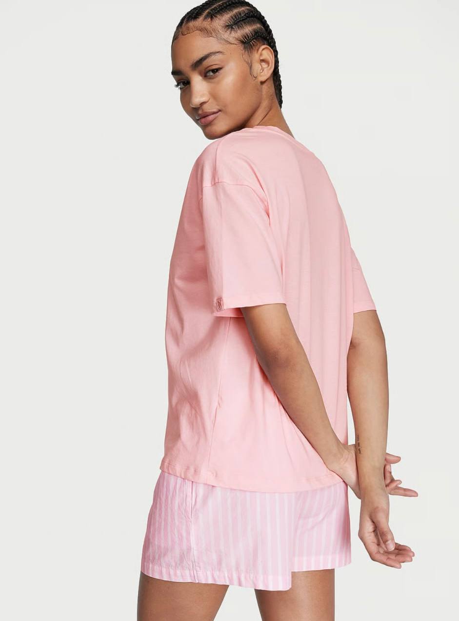 Піжама від Victoria's Secret - Cotton Short Tee-Jama Set