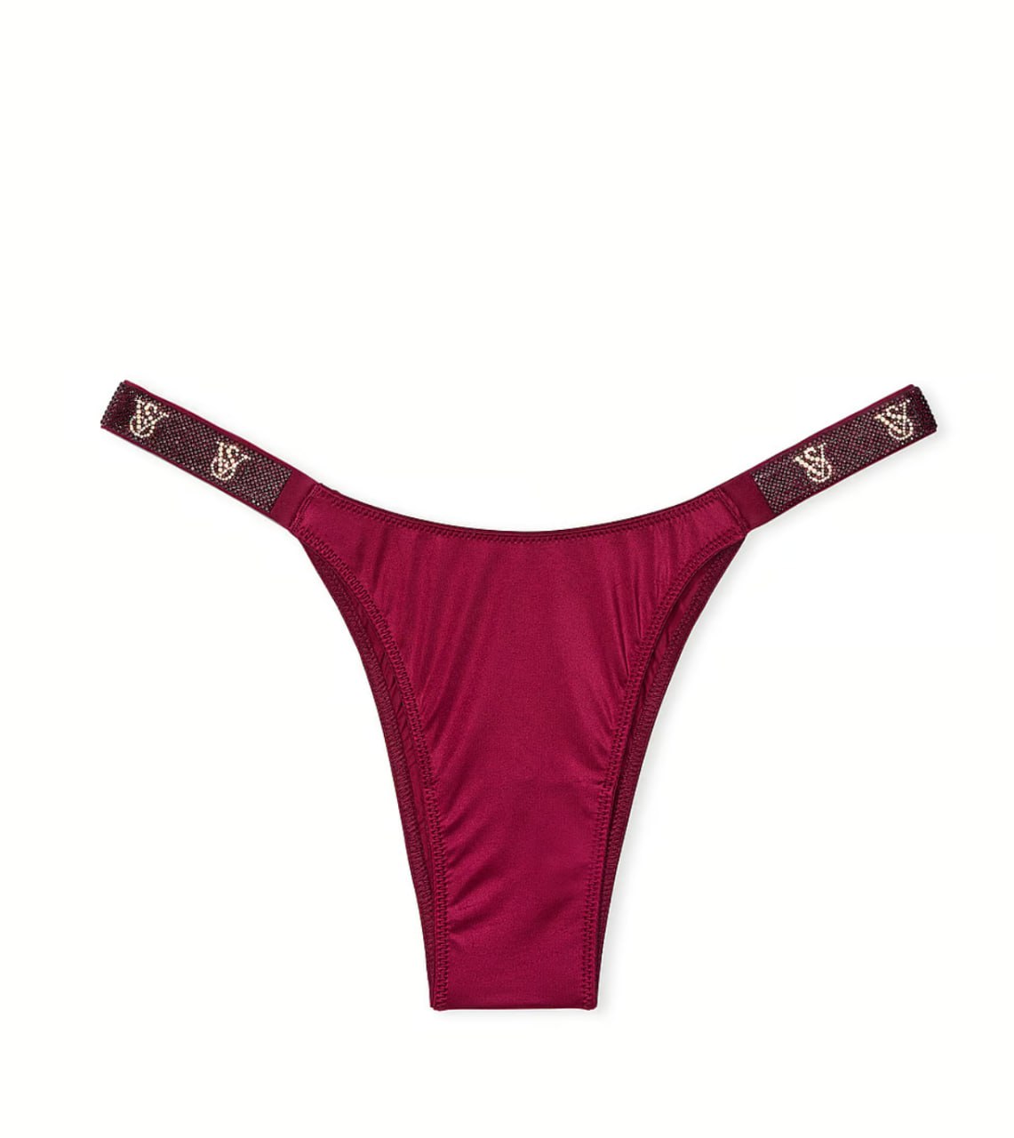 Трусики зі стразами від Victoria’s Secret - Shine Strap Brazilian Panty