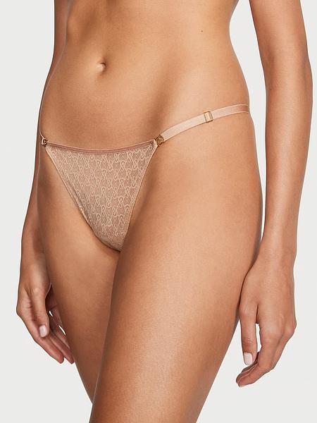 Стрінги Icon by Victoria’s Secret – Icon Lace Adjustable Thong Panty зображення