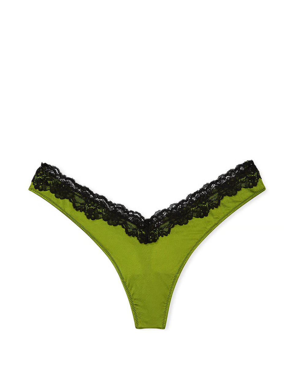 Стрінги від Victoria’s Secret - Lace-Trim High-Leg Thong Panty