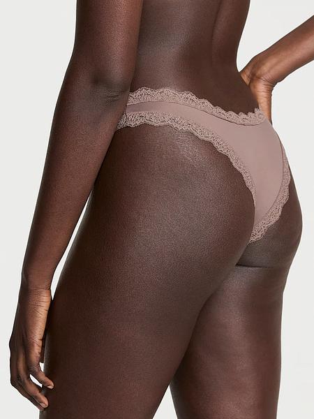 Жіночі трусики від Victoria's Secret - Lace-Trim Brazilian Panty зображення