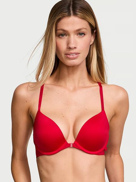 Бюстгальтер Push-Up із мереживом від Victoria’s Secret - Sexy Tee Smooth Front-Close Push-Up Bra зображення