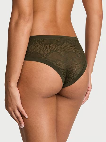 Безшовні трусики  Victoria's Secret No-Show Snake Mesh Cheeky Panty зображення
