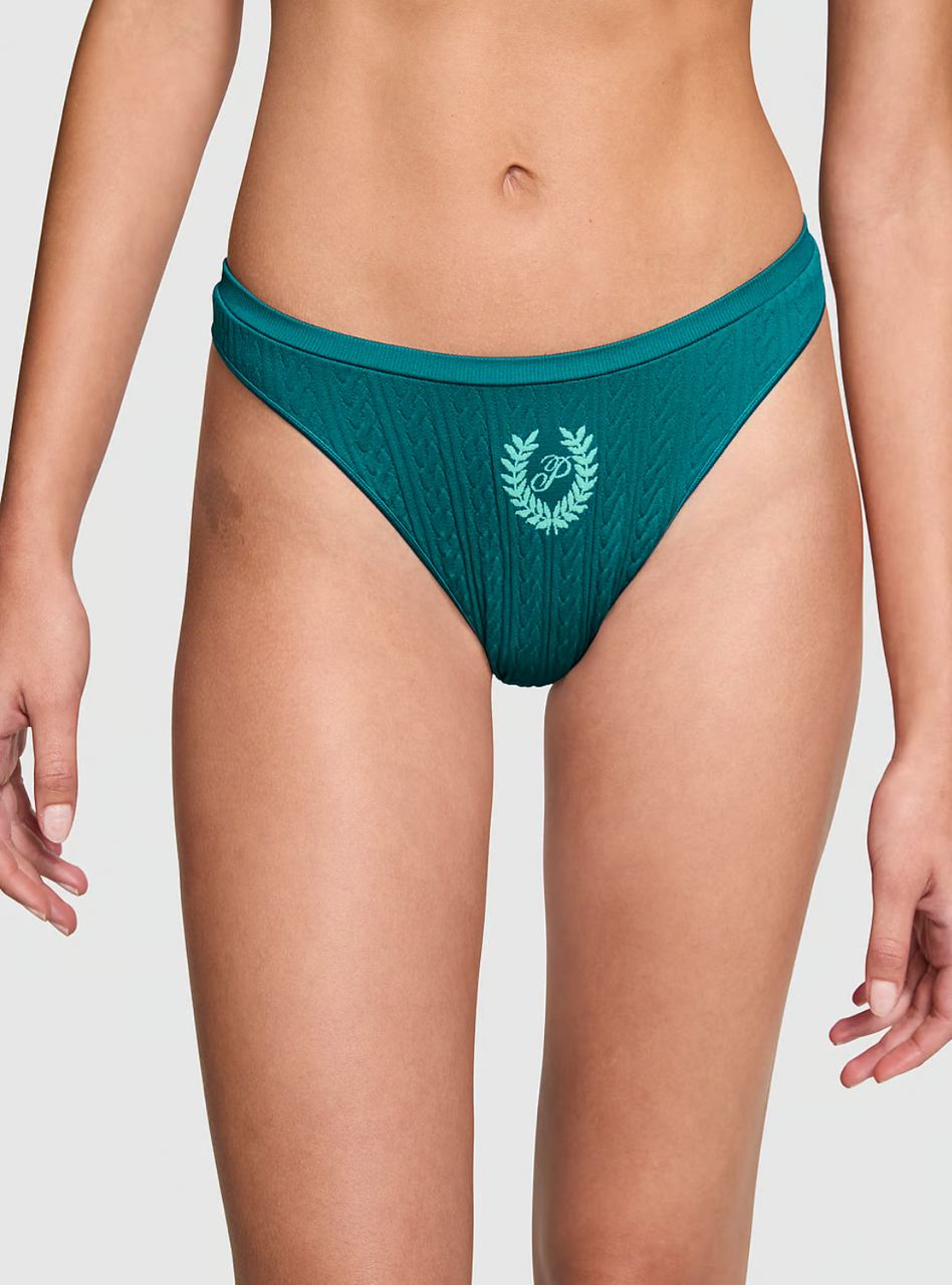 Стрінги від PINK - Seamless High-Leg Thong Panty