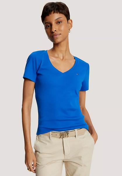Жіноча футболка Tommy Hilfiger V-Neck T-Shirt зображення