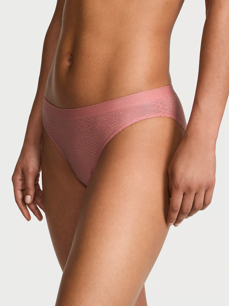 трусики бікіні Victoria's Secret Seamless Snake Jacquard Bikini Panty