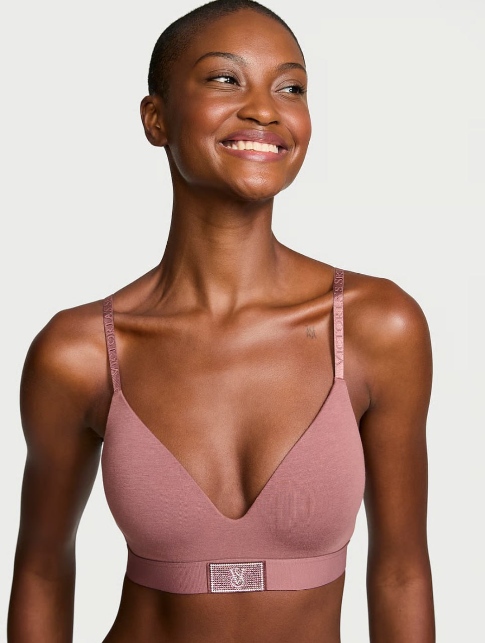 Безшовний бюстгальтер від Victoria’s Secret - Shine Patch Lightly Lined Wireless Bra