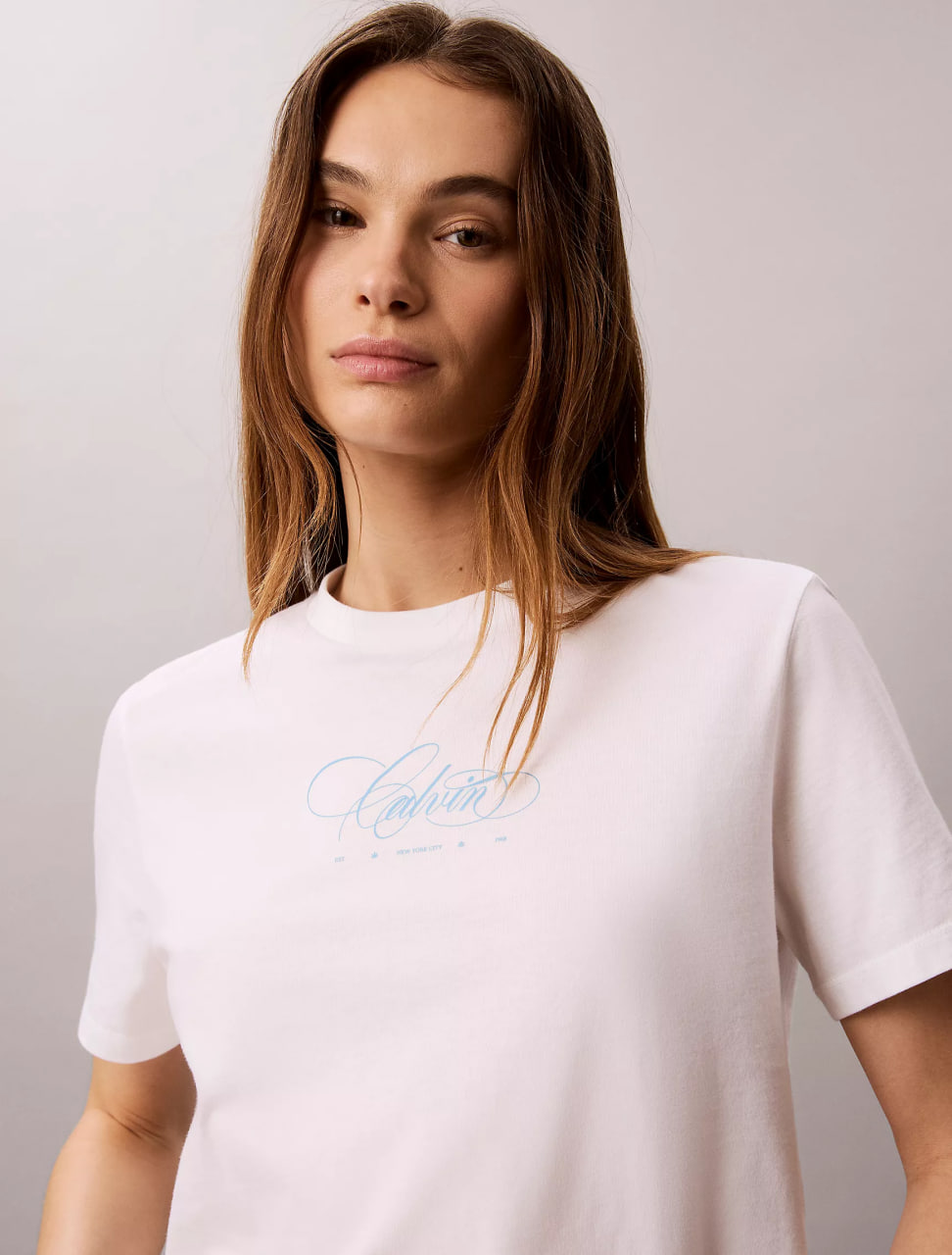 Жіноча футболка Calvin Klein Script Logo Classic Tee