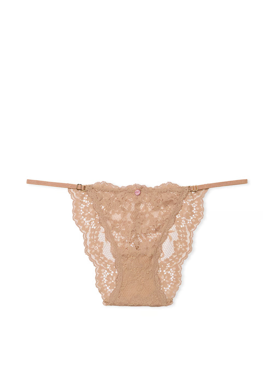 Мереживні трусики Dream Angels від Victoria’s Secret - Lace Adjustable String Bikini Panty