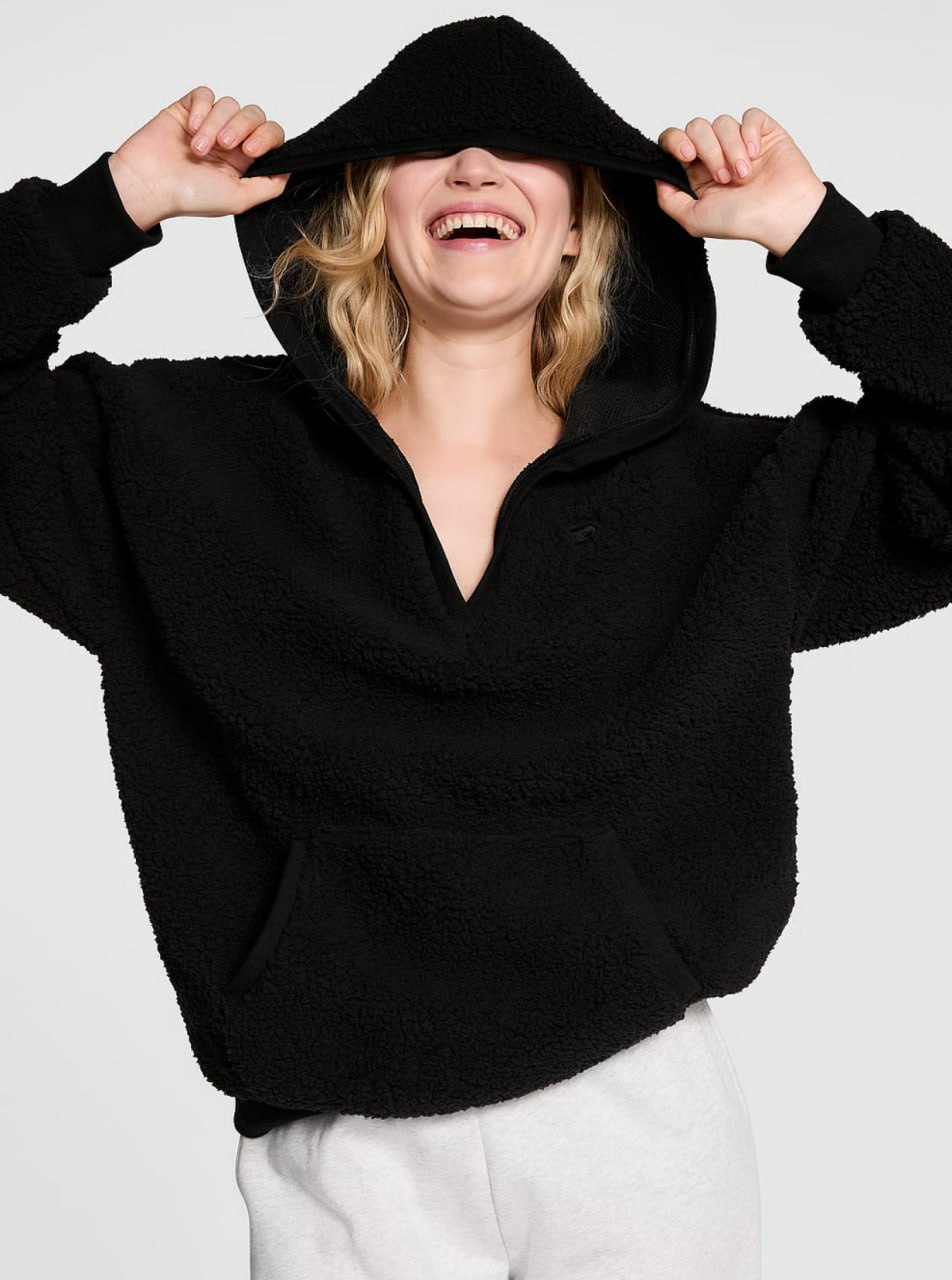 Пухнастий худі від PINK - Cozy Fleece Pullover Hoodie