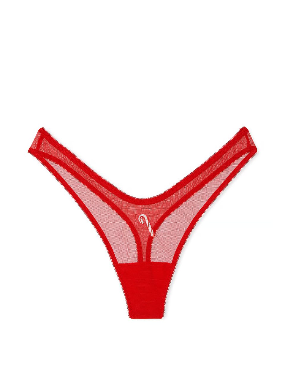 Стрінги з вишивкою від Victoria’s Secret - Flirty Mesh Thong Panty