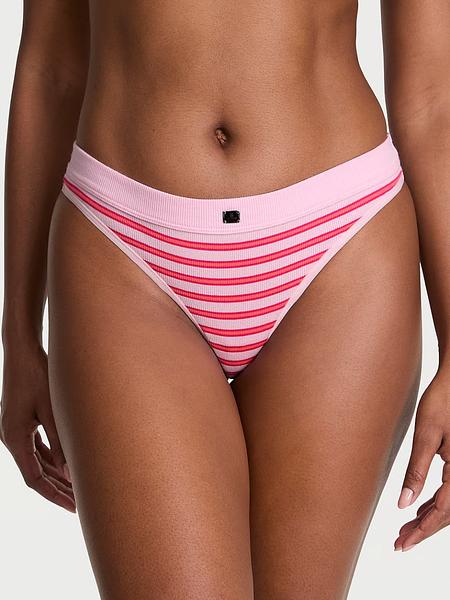 Стрінги від Victoria’s Secret - Logo Cotton Thong Panty  зображення
