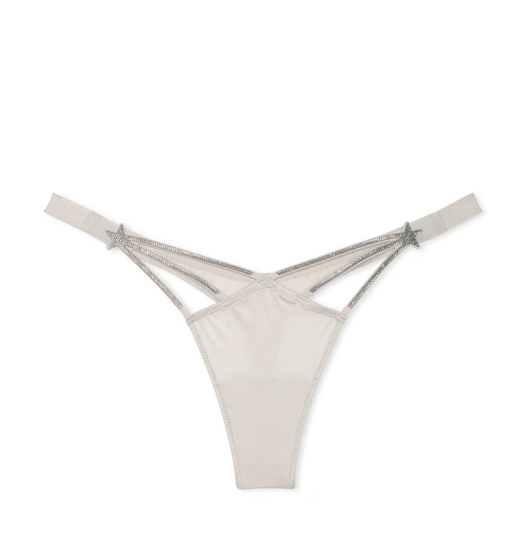 Стрінги зі стразами від Victoria’s Secret - Starstruck Shine Thong Panty