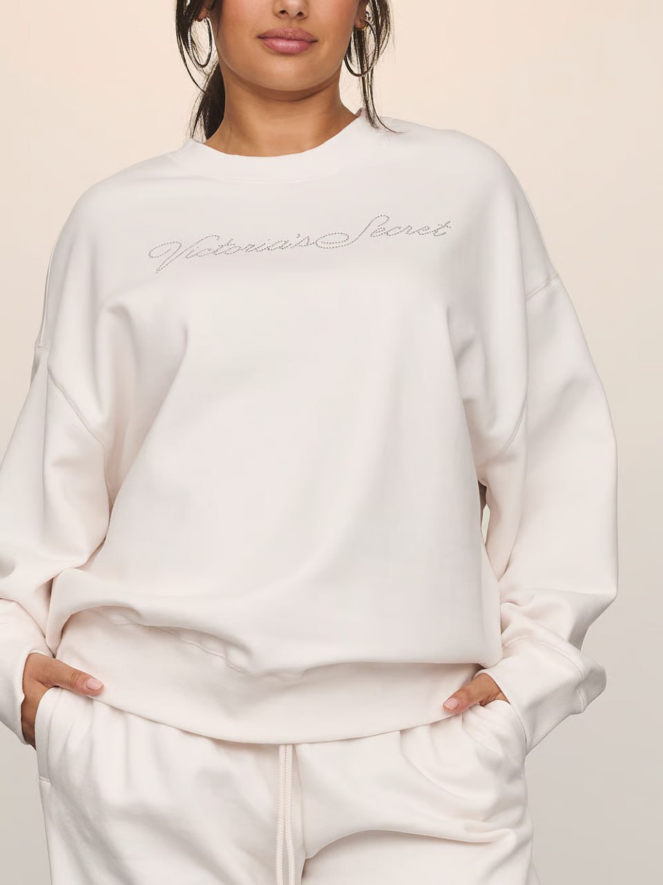 Жіночий світшот Victoria's Secret - Effortless Fleece Crewneck Sweatshirt