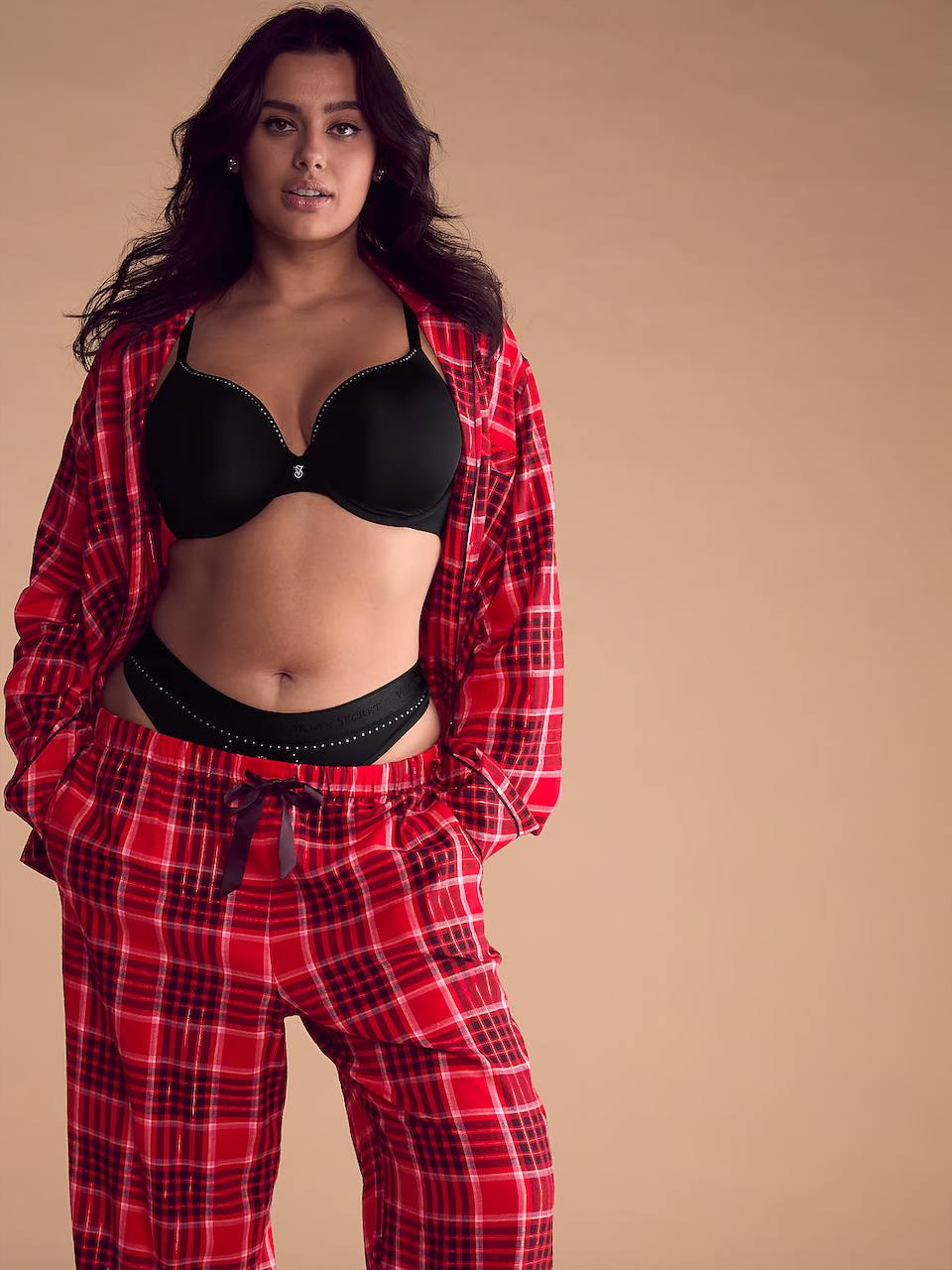 Піжамний комплект від Victoria's Secret - Flannel Long Pajama Set  