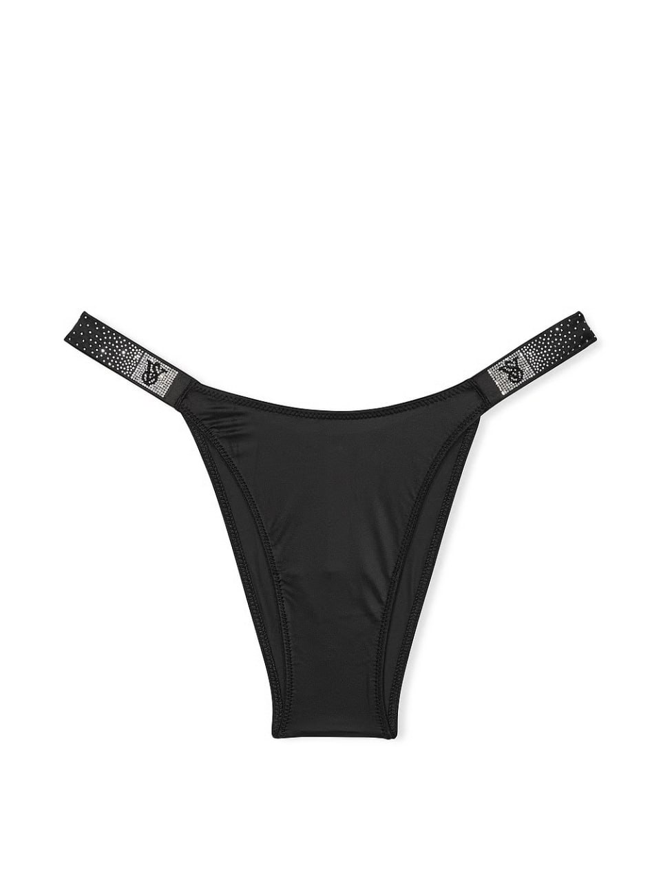 Трусики зі стразами від Victoria’s Secret - Shine Strap Brazilian Panty
