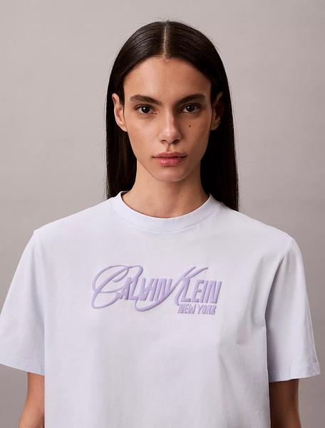 Жіноча футболка Calvin Klein Raised Logo Graphic Boxy T-Shirt  зображення