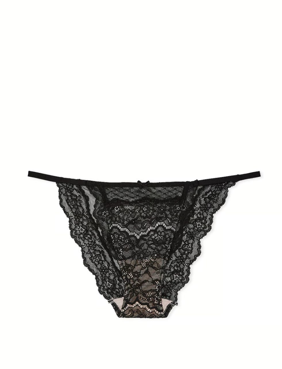 Мереживні трусики від Victoria’s Secret - Lace & Mesh String Bikini Panty