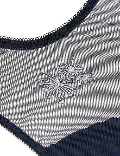 Стрінги з вишивкою від Victoria’s Secret - Flirty Mesh Thong Panty зображення