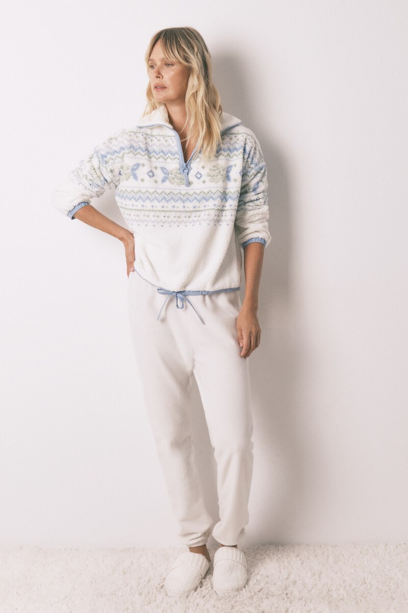 Жіноча флісова піжама Women'Secret Jacquard
