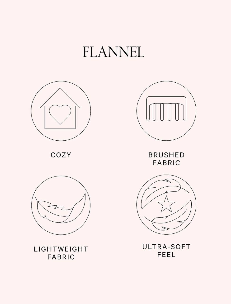 Піжамний комплект від Victoria's Secret - Flannel Long Pajama Set  