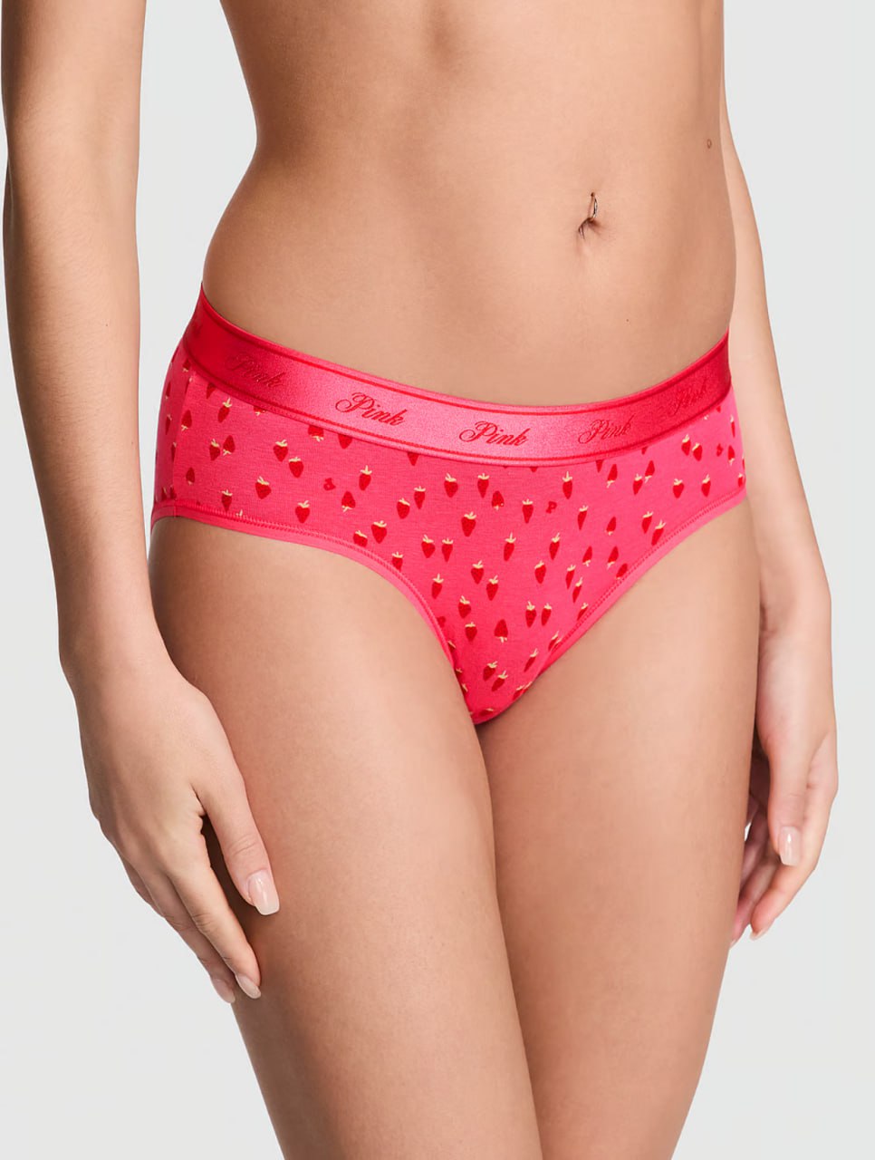 Трусики від Pink  - Logo Cotton Hiphugger Panty