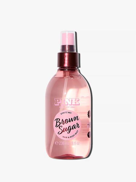 Парфумований спрей Brown Suga Hair & Body Mist від PINK зображення