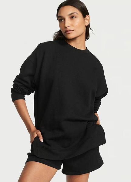 Базовий світшот від Victoria's Secret - Cotton Fleece Mock Neck Pullover зображення