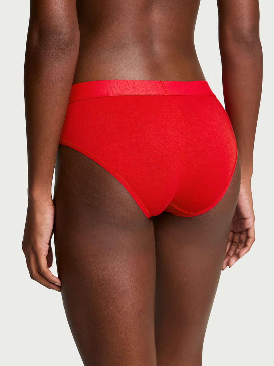 Трусики з блискучим логотипом від Victoria’s Secret - Logo Cotton Shine Patch Hiphugger Panty