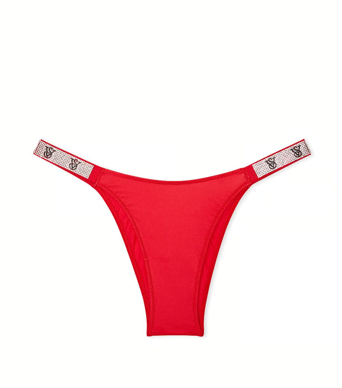 Трусики зі стразами від Victoria’s Secret - Shine Strap Brazilian Panty