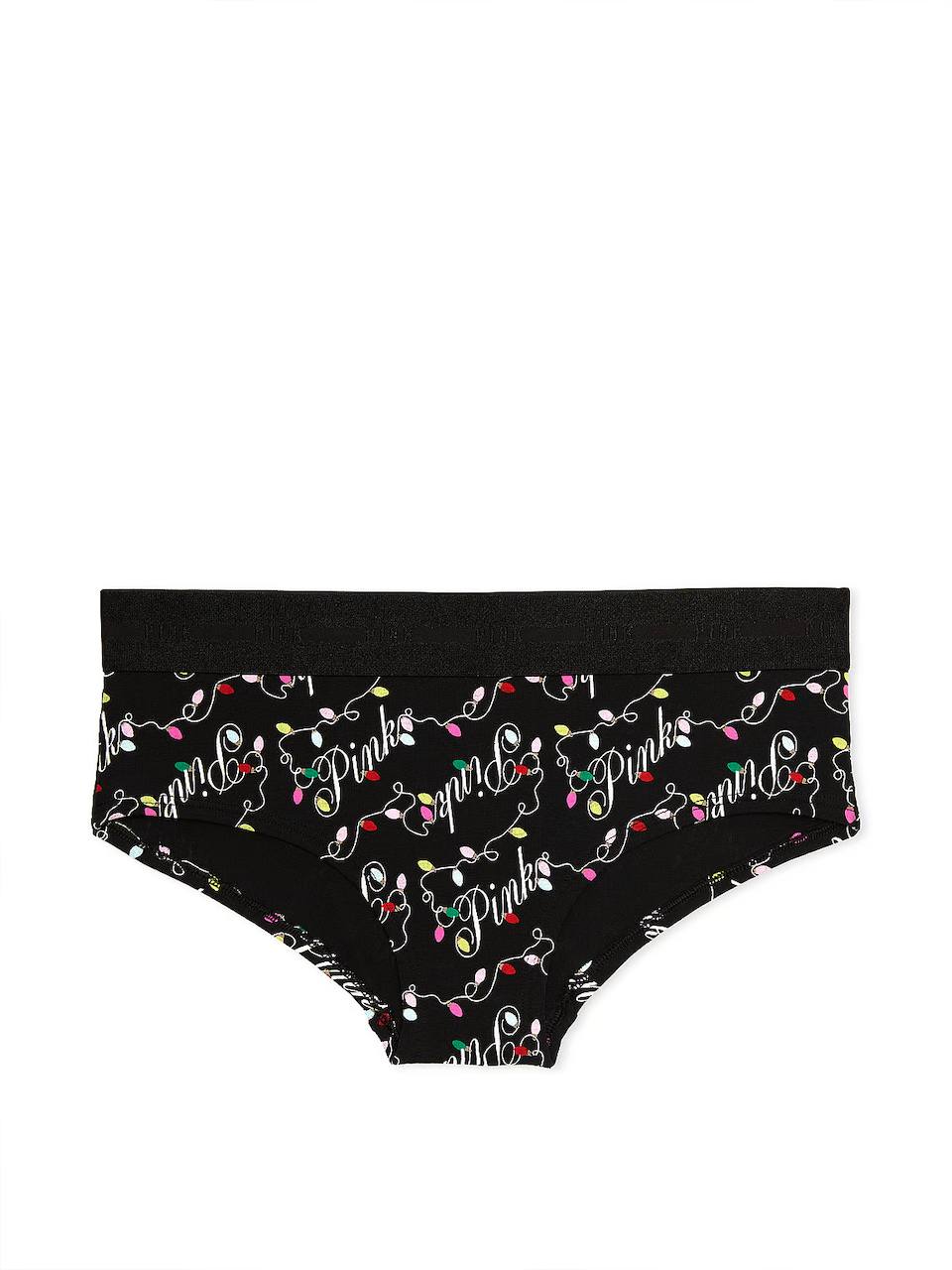 Трусики з принтом від PINK - Logo Hipster Panty 