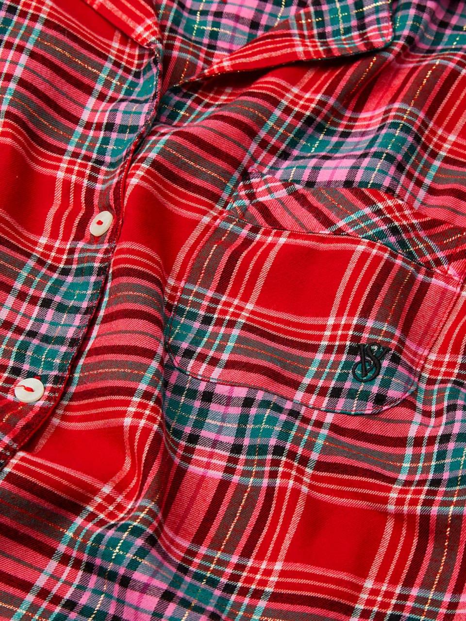 Піжамний комплект від Victoria's Secret - Flannel Long Pajama Set  