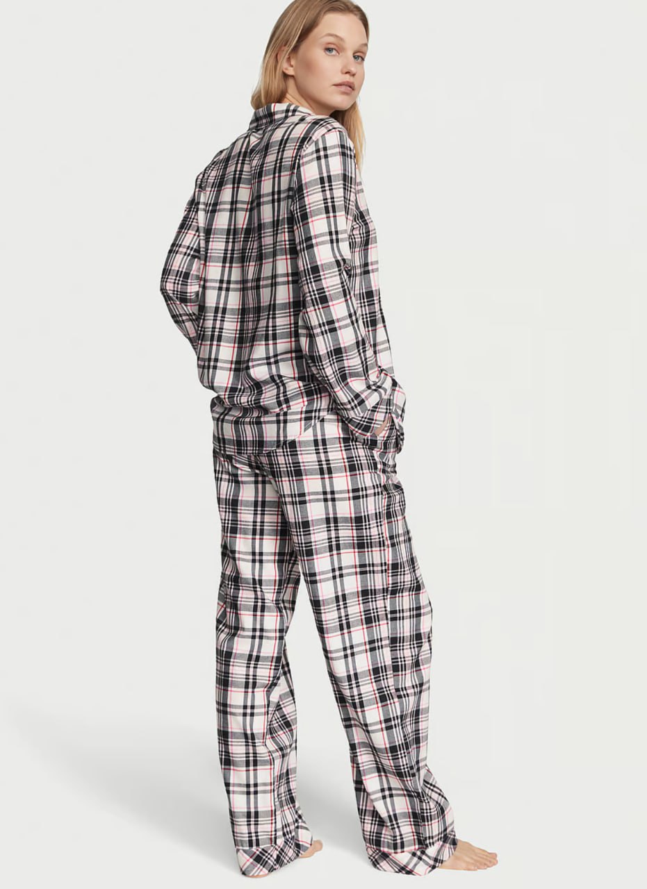 Піжамний комплект від Victoria's Secret - Flannel Long Pajama Set  