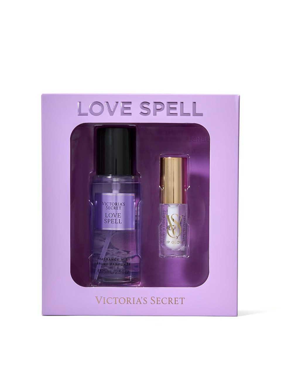 Подарунковий набір від Victoria's Secret - Love Spell & Clear Lip Glow