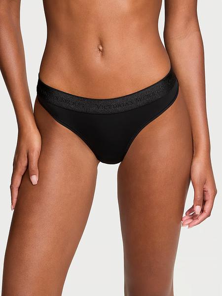 Cтрінги з логотипом від Victoria’s Secret - Logo Thong Panty зображення