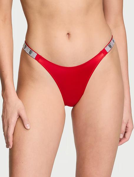 Трусики зі стразами від Victoria’s Secret - Shine Strap Brazilian Panty зображення