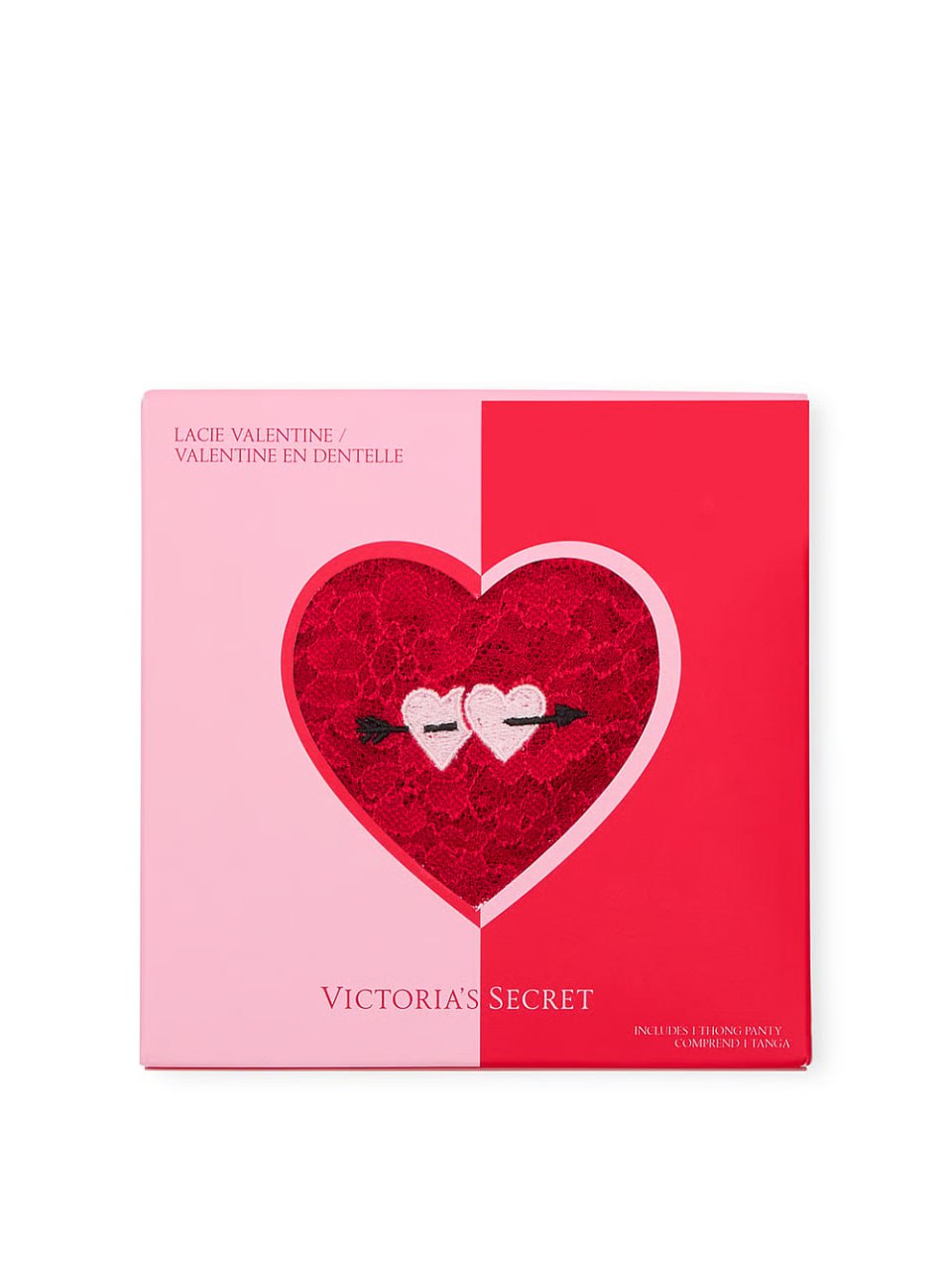 Мереживні cтрінги від Victoria’s Secret - Lacie Valentine Boxed Thong Panty