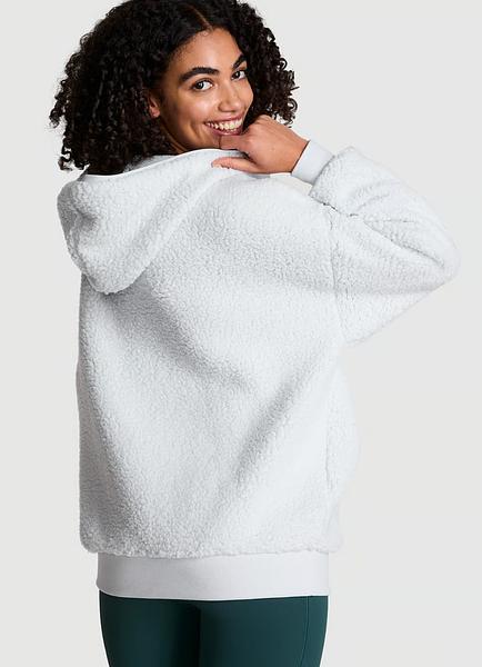 Пухнастий худі від PINK - Cozy Fleece Pullover Hoodie зображення