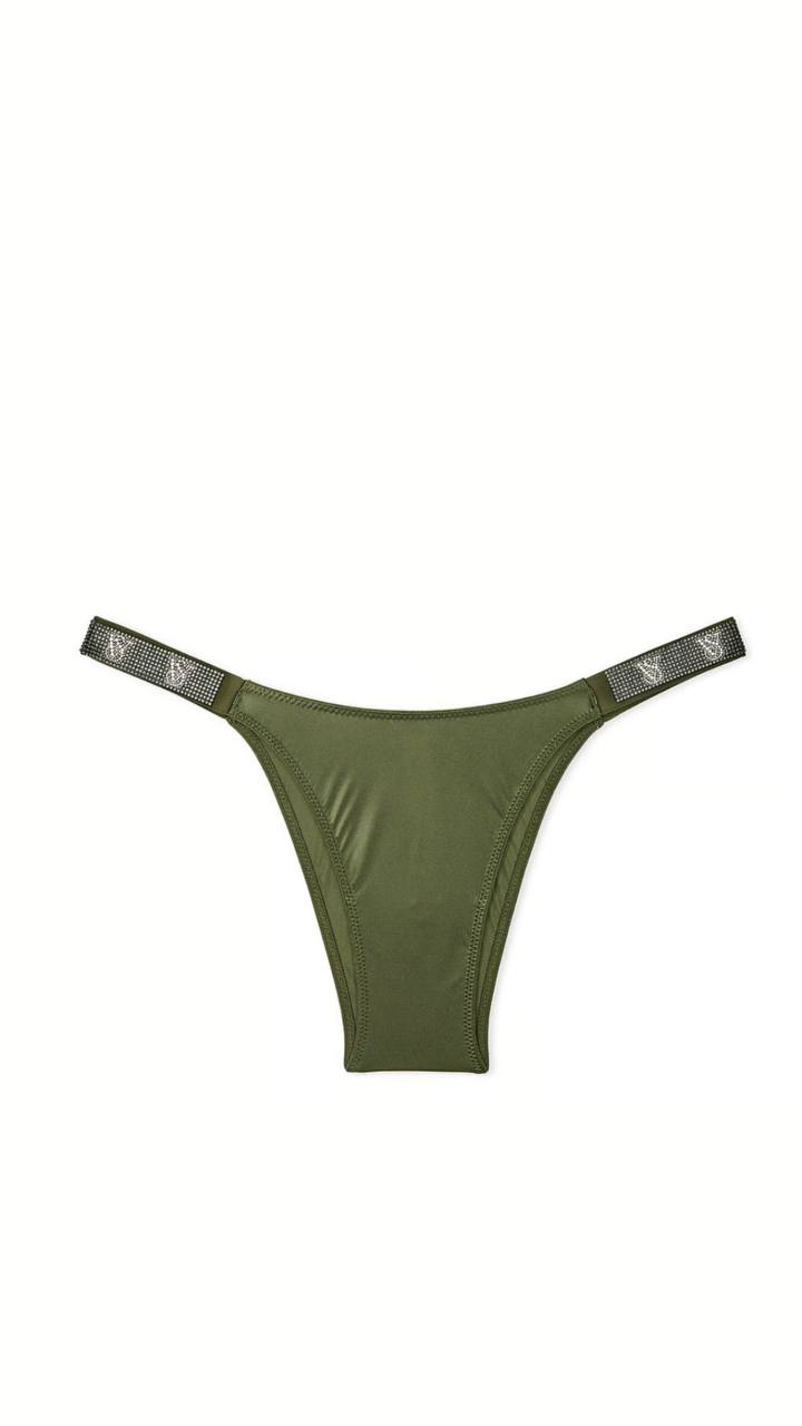 Трусики зі стразами від Victoria’s Secret - Shine Strap Brazilian Panty