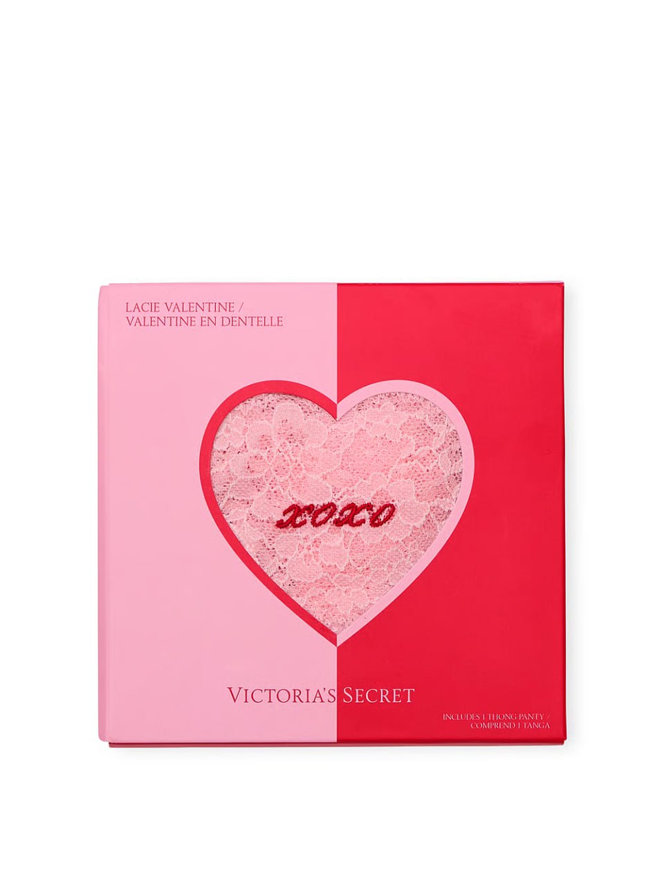 Мереживні cтрінги від Victoria’s Secret - Lacie Valentine Boxed Thong Panty