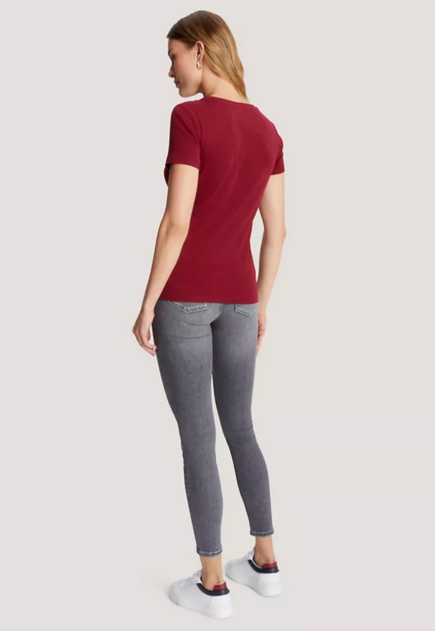 Жіноча футболка Tommy Hilfiger V-Neck T-Shirt