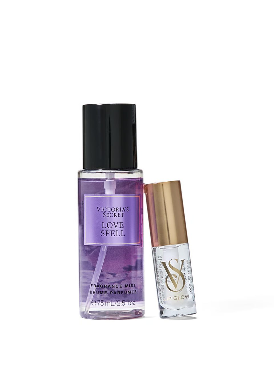 Подарунковий набір від Victoria's Secret - Love Spell & Clear Lip Glow