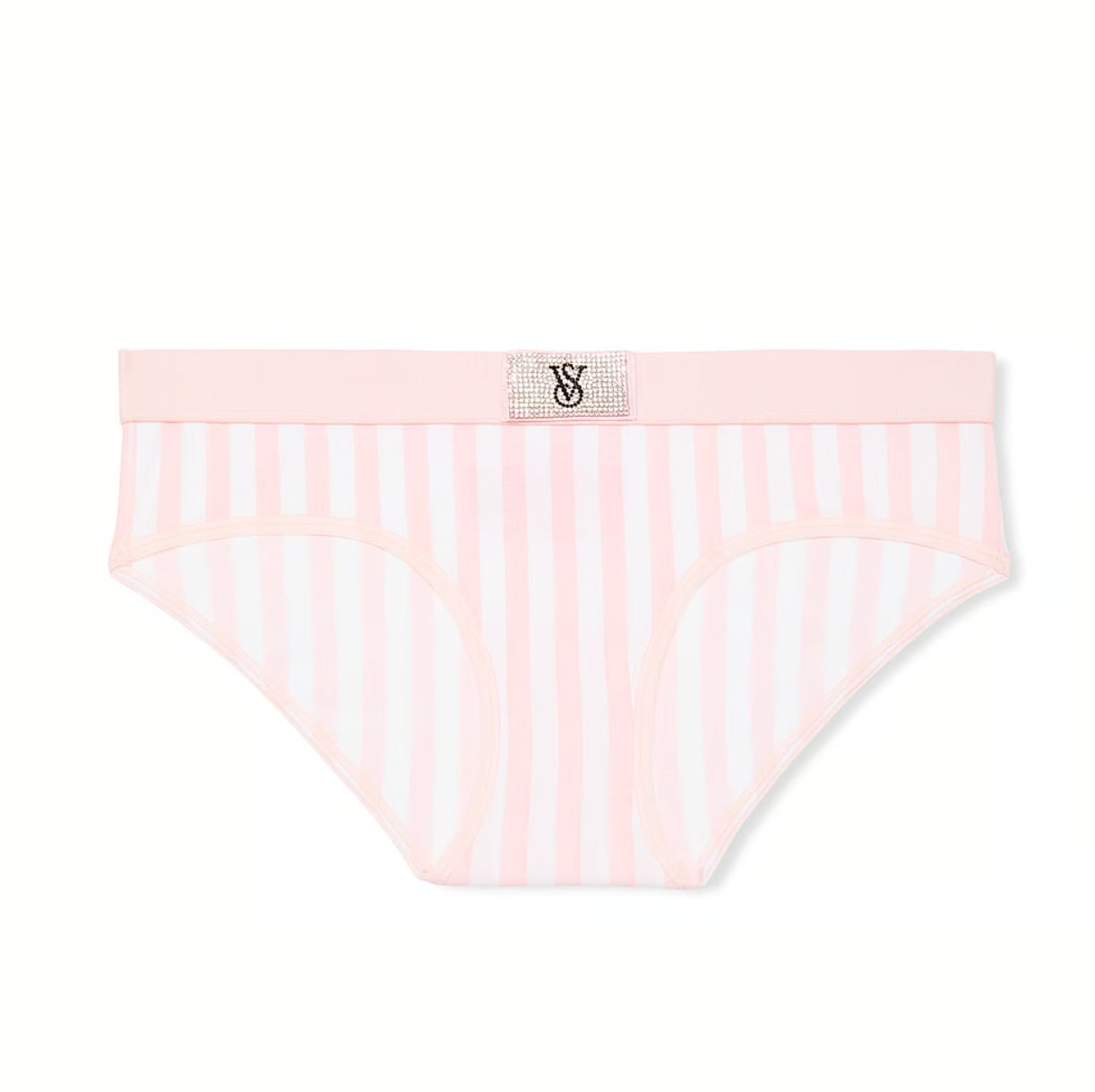 Трусики з блискучим логотипом від Victoria’s Secret - Logo Cotton Shine Patch Hiphugger Panty